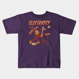 Electricity is a Grand Slam Kids T-Shirt